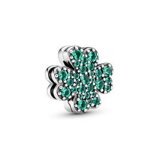 Pavé密镶四叶草固定夹串饰